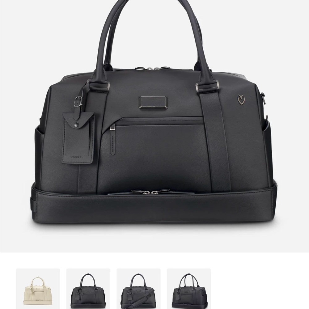 VesseL USA Black Duffel Bag